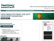 Tablet Screenshot of montereyshootout.com